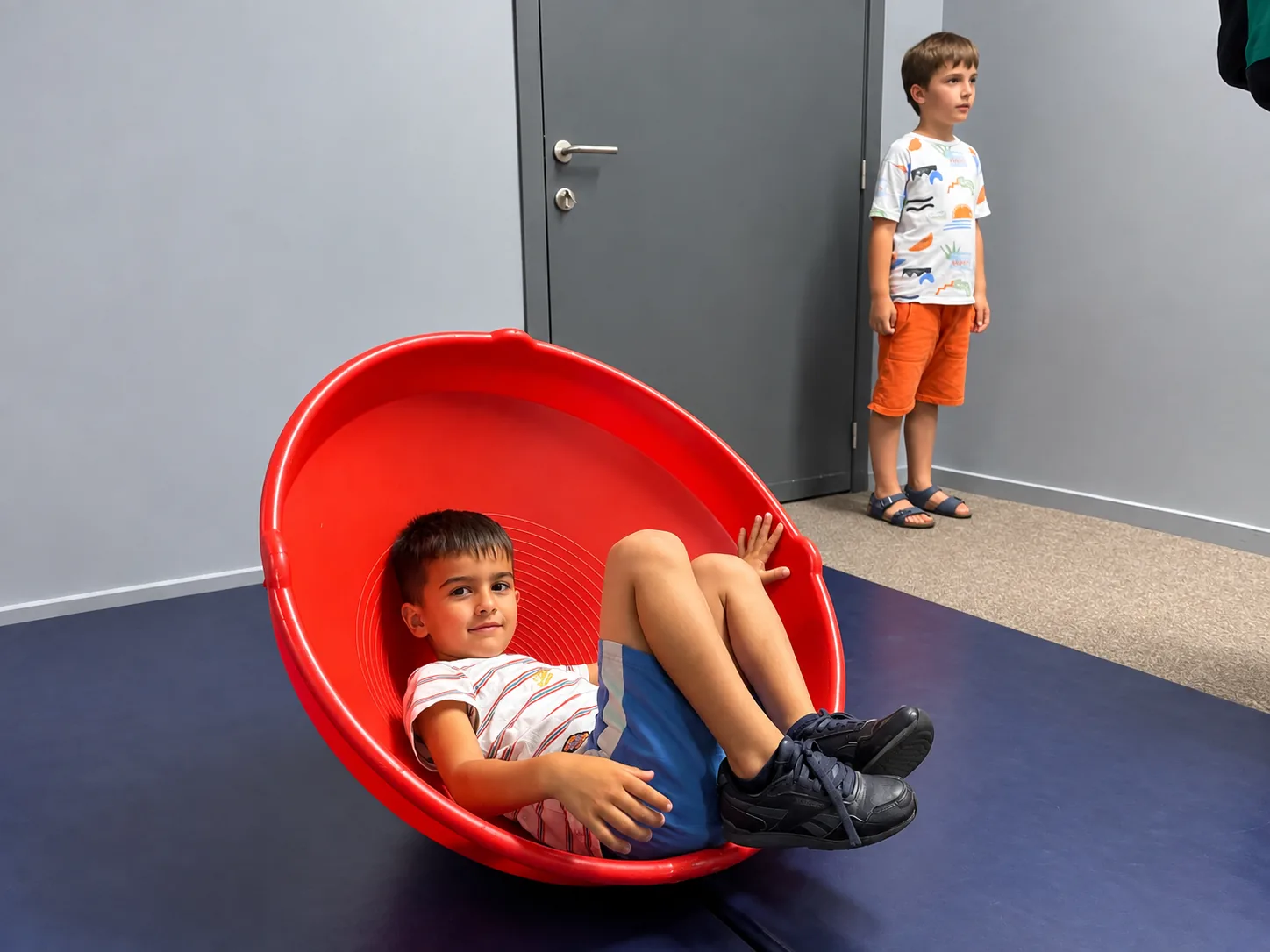 Enfant dans l'activité "Equilibre" du SPARKOH!