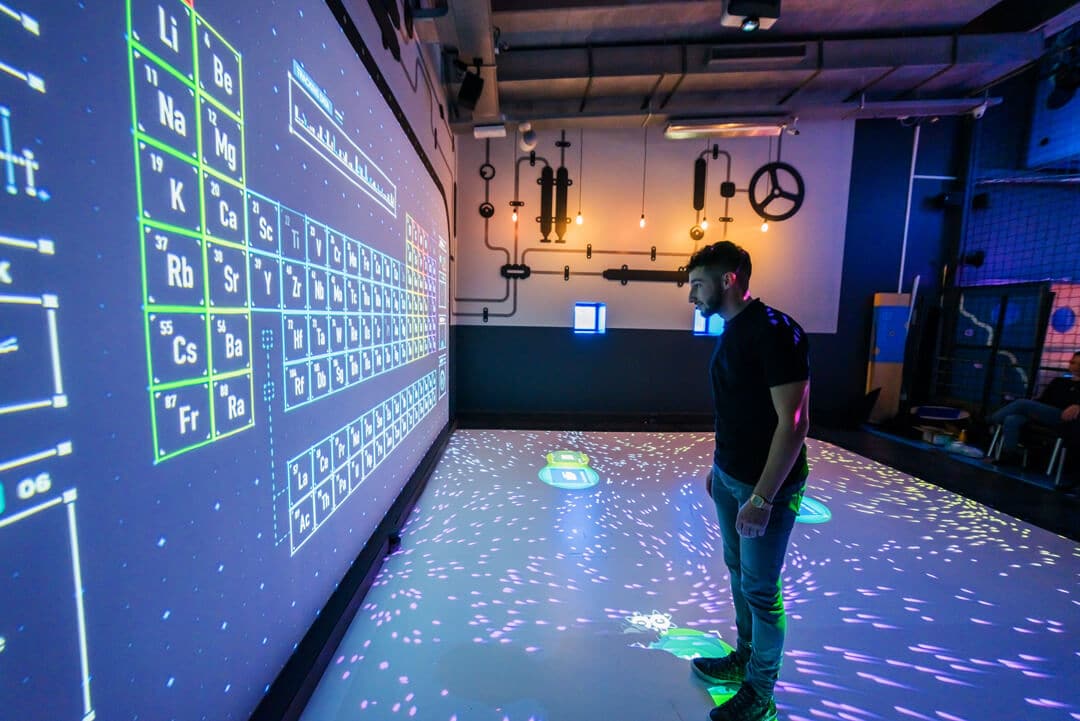 Mendeleïev expérience : tableau virtuel SPARKOH!