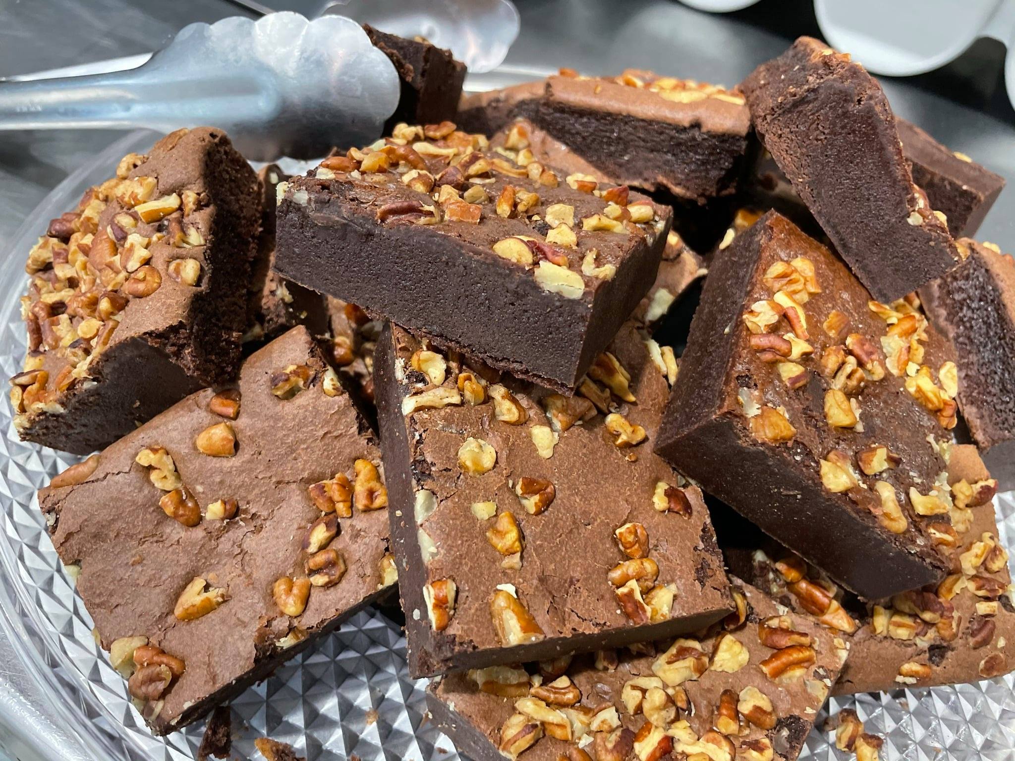 Brownies au chocolat : restaurant du musée