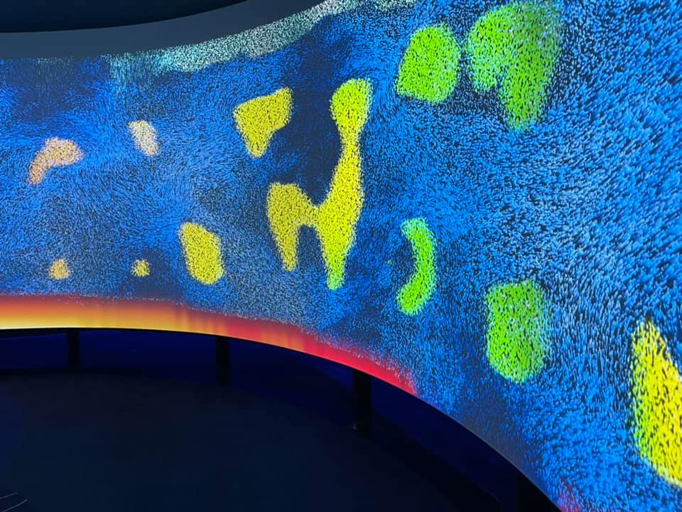 Climatdome - climat virtuel de l'expo Geo'Dynamic