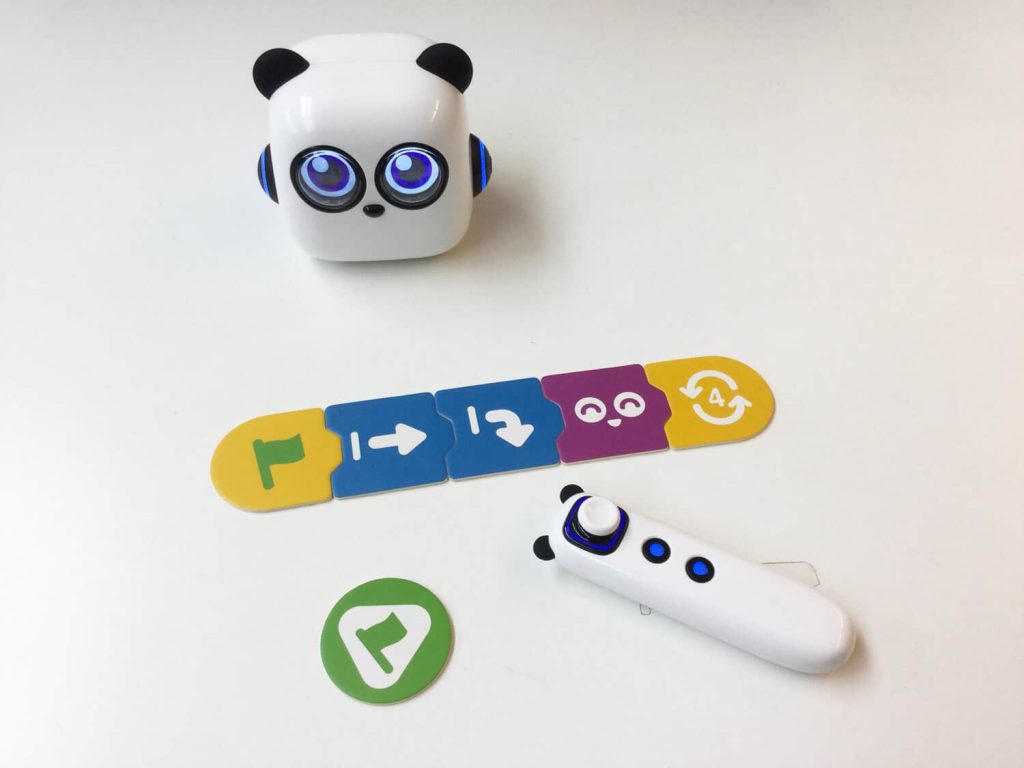 Robot mytini panda pour apprendre à programmer