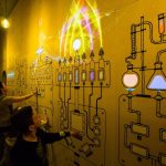 Expo chant des machines encre conductible