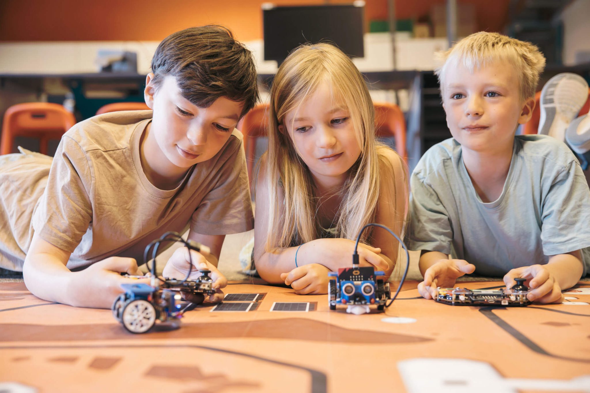 Enfants animation microbit sur Mars - programmation au SPARKOH!