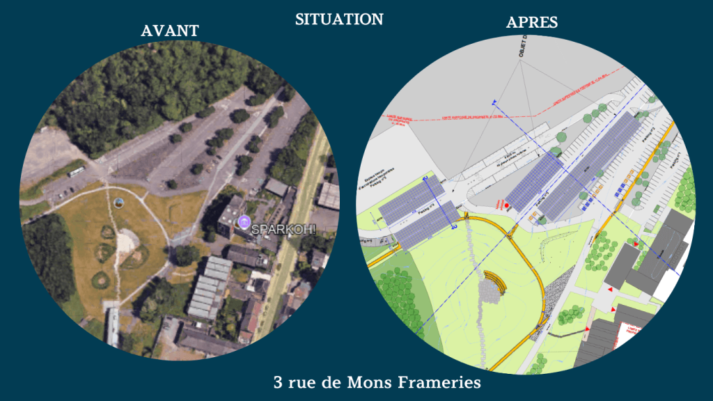 Projet ombrières solaires SPARKOH!