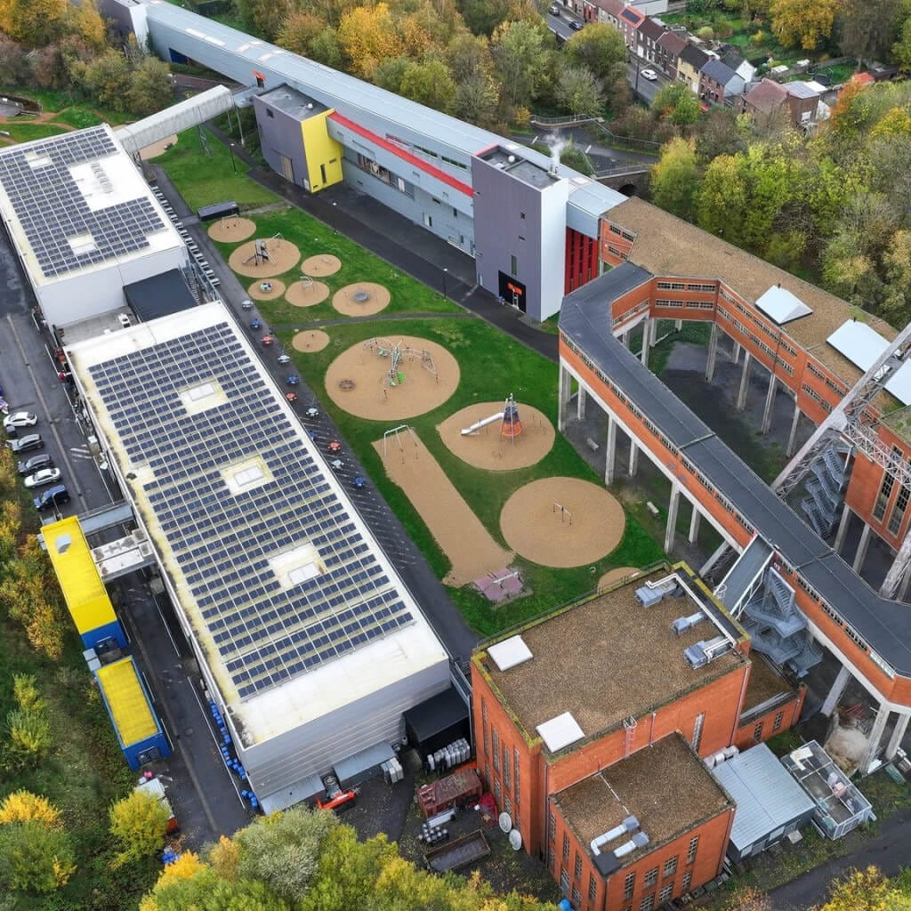 Photovoltaïque sur le toit des bâtiments du SPARKOH!