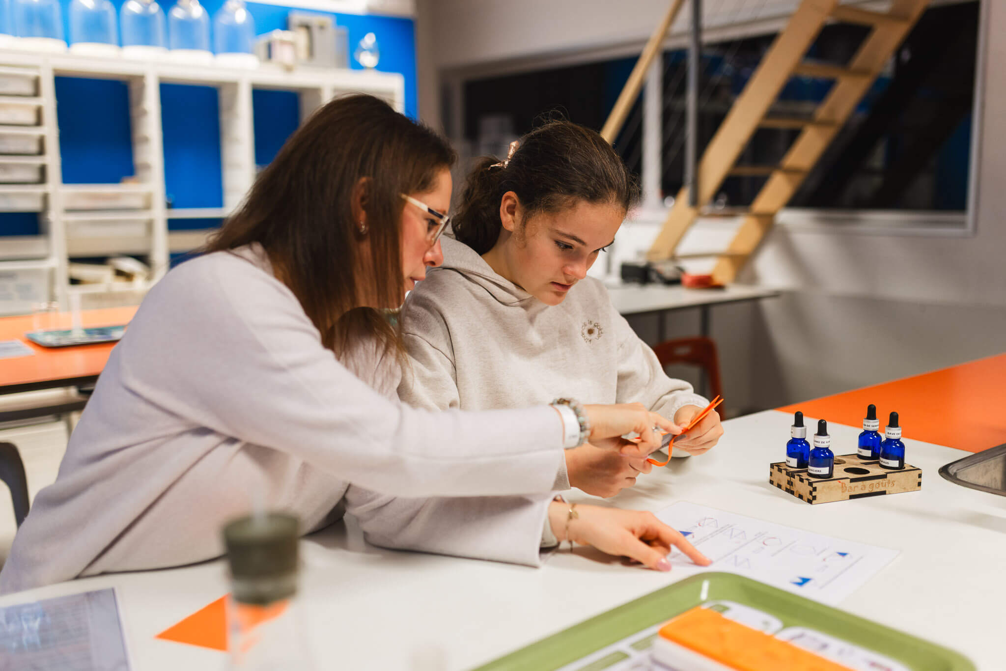 Cuisine moléculaire - atelier SPARkoh en famille